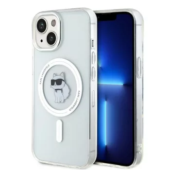   Karl Lagerfeld iPhone 15 IML Choupette MagSafe (KLHMP15SHFCCNOT) MagSafe hátlap, tok, átlátszó