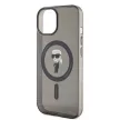 Karl Lagerfeld iPhone 15 IML Ikonik MagSafe (KLHMP15SHFCKNOK) MagSafe hátlap, tok, fekete