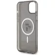 Karl Lagerfeld iPhone 15 Karl&Choupette Glitter MagSafe (KLHMP15SHGKCNOK) MagSafe hátlap, tok, fekete