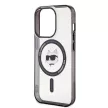 Karl Lagerfeld IML Choupette's Head MagSafe iPhone 15 Pro Max 6,7" KLHMP15XHCHNOTK hátlap, tok, átlátszó