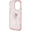Karl Lagerfeld KLHMP15XHFCCNOP IML Choupette MagSafe iPhone 15 Pro Max 6.7", hátlap, tok, rózsaszín