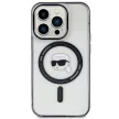 Karl Lagerfeld iPhone 15 Pro Max IML Karl's Head MagSafe (KLHMP15XHKHNOTK) MagSafe hátlap, tok, átlátszó