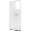 Karl Lagerfeld KLHMP15XHMRSKHHH Ring Stand Karl Head MagSafe iPhone 15 Pro Max 6.7", hátlap, tok, fehér