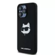 Karl Lagerfeld Silicone Choupette Head MagSafe iPhone 15 Pro Max 6,7" KLHMP15XSCHPPLK tok, fekete