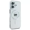 Karl Lagerfeld iPhone 16 Magsafe IML Metal Karl Head (KLHMP16SHLSKIH) MagSafe hátlap, tok, fehér