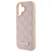 Karl Lagerfeld iPhone 16 Magsafe Hot Stamp (KLHMP16SPKHPORPK) MagSafe hátlap, tok, rózsaszín