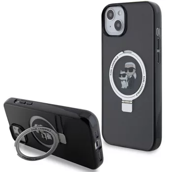   Karl Lagerfeld Samsung Galaxy S24 Ultra IML Choupette MagSafe (KLHMS24LHFCCNOP) MagSafe hátlap, tok, rózsaszín