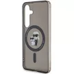Karl Lagerfeld KLHMS24SHGKCNOK IML Karl&Choupette MagSafe Samsung Galaxy S24 hátlap, tok, fekete