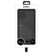 Krusell Leather CardCover iPhone 12 Pro Max eredeti bőr, kártyatartós hátlap, tok, fekete