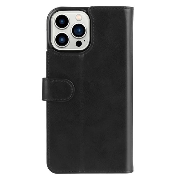 Krusell iPhone 13 Pro Phone Wallet oldalra nyíló tok, fekete