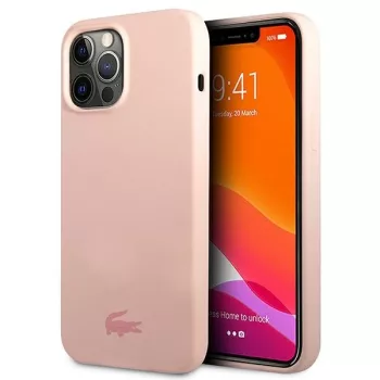   Lacoste LCHCP13LSI iPhone 13 Pro/13 6,1", hátlap, tok Silicone, rózsaszín