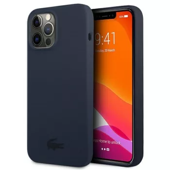   Lacoste LCHCP13XSV iPhone 13 Pro Max 6,7", sötét hátlap, tok Silicone, kék
