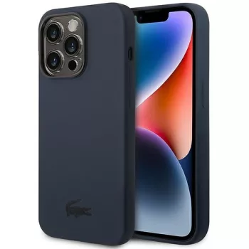   Lacoste LCHCP14LSV iPhone 14 Pro 6.1", sötét hátlap, tok Silicone, kék