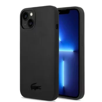   Lacoste LCHCP14MSK iPhone 14 Plus/15 Plus 6,7", hátlap, tok Silicone, fekete