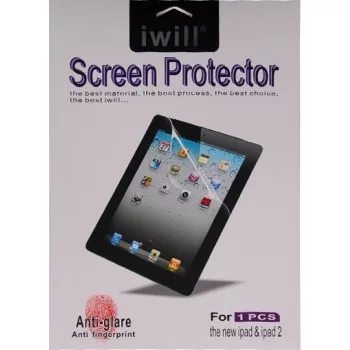   Iwill iPad Mini 1/2/3 ujjlenyomatmentes 4 rétegű kijelzővédő fólia, átlátszó