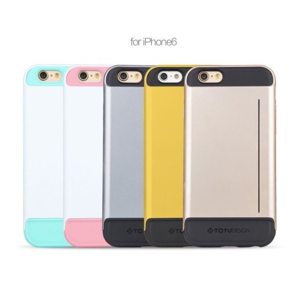 TOTU WIT SERIES for iPhone 6 tok, arany-fekete