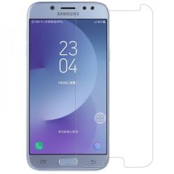   LCD Glass Screen Samsung Galaxy J7 (2017) edzett üvegfólia (tempered glass) 9H keménységű (nem teljes kijelzős 2D sík üvegfólia), átlátszó