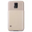 Baseus Finder Samsung Galaxy S5 oldalra nyíló tok, arany