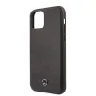 Mercedes MEHCN65VWOLB iPhone 11 Pro Max hátlap, tok Wood Line Walnut, barna