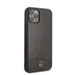 Mercedes MEHCN65VWOLB iPhone 11 Pro Max hátlap, tok Wood Line Walnut, barna