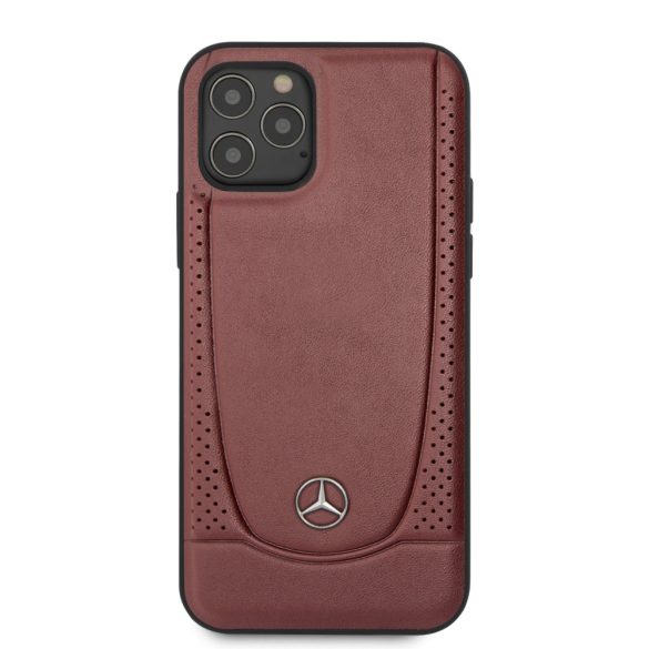 Mercedes iPhone 12/12 Pro Urban Line (MEHCP12MARMRE) hátlap, tok, piros