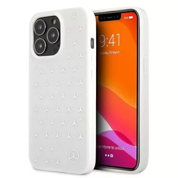   Mercedes MEHCP13LSILRE iPhone 13 Pro/13 6,1" hátlap, tok Silicone Line, piros