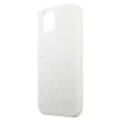 Mercedes MEHCP13SPSQBK iPhone 13 mini 5,4" hátlap, tok Leather Stars Pattern, fekete