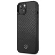 Mercedes MEHCP13SSILBK iPhone 13 mini 5,4" hátlap, tok Silicone Line, fekete