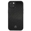 Mercedes MEHCP13SSILBK iPhone 13 mini 5,4" hátlap, tok Silicone Line, fekete