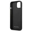 Mercedes MEHCP13SSILBK iPhone 13 mini 5,4" hátlap, tok Silicone Line, fekete