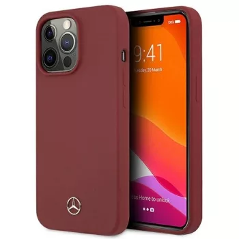   Mercedes MEHCP14MARMBK iPhone 14 Plus 6.7 " hátlap, tok Leather Urban, fehér