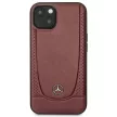 Mercedes Silicone Line hátlap, tok iPhone 14 Plus, fekete