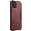 Mercedes Silicone Line hátlap, tok iPhone 14 Plus, fekete