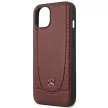 Mercedes Silicone Line hátlap, tok iPhone 14 Plus, fekete