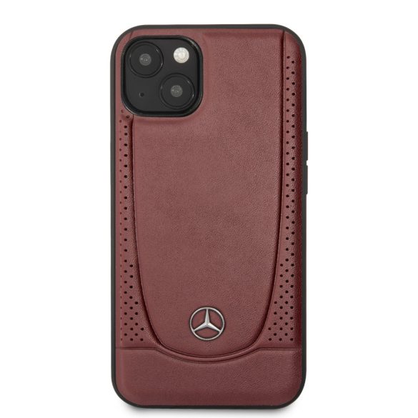 Mercedes iPhone 14 Leather Urban Bengale (MEHCP14SARMRE) hátlap, tok, piros