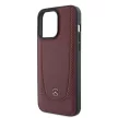 Mercedes MEHCP15MARMBK iPhone 15 Plus 6.7" hátlap, tok Leather Urban, fekete