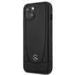 Mercedes MEHCP15SARMRE iPhone 15 6.1" hátlap, tok Leather Urban Bengale, piros