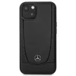 Mercedes MEHCP15SARMRE iPhone 15 6.1" hátlap, tok Leather Urban Bengale, piros
