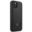 Mercedes MEHCP15SARMRE iPhone 15 6.1" hátlap, tok Leather Urban Bengale, piros