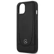 Mercedes MEHCP15SARMRE iPhone 15 6.1" hátlap, tok Leather Urban Bengale, piros