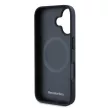 Mercedes Leather Urban MEHCP16MARMBK iPhone 16 Plus 6.7" eredeti bőr tok, fekete