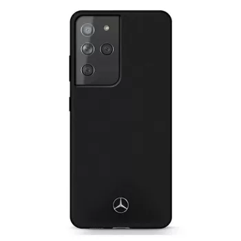   Mercedes MEHCS21LSILNA S21 Ultra G998 hátlap, tok Silicone Line, kék