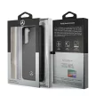 Mercedes MEHCS21MSILBK S21+ G996 hátlap, tok Silicone Line, fekete
