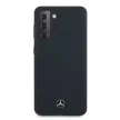 Mercedes MEHCS21SSILRE S21 G991 hátlap, tok Silicone Line, piros