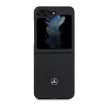 Mercedes Leather Urban hátlap, tok Samsung Galaxy Z Flip 5, fekete