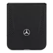 Mercedes Leather Urban hátlap, tok Samsung Galaxy Z Flip 5, fekete