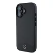 Mercedes MEHMP16S23RBARK iPhone 16 6.1" cárny/fekete kemény tok Texturált és sima bőr MagSafe
