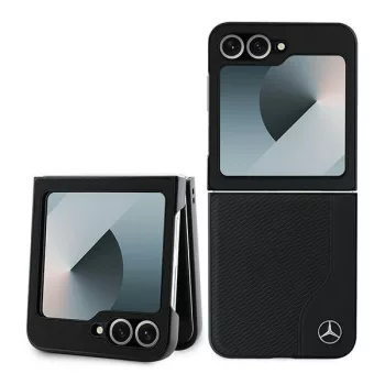   Mercedes MEHMZFD623RBGVK Z Fold 6 F956, Leather Wood Imitation MagSafe, fekete