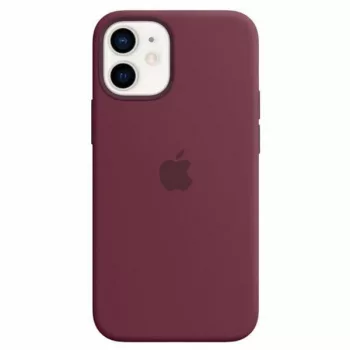   Apple iPhone 12 mini 5.4" MHKQ3ZM/A MagSafe szilikon gyári tok, lila