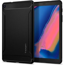   Spigen Rugged Armor Samsung Galaxy Tab A 8.0  P200/P205 (2019) ütésálló hátlap, tok, fekete